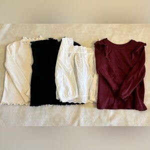 Girls Long Sleeve 3t Top Bundle